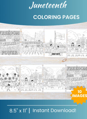 Juneteenth Coloring Pages