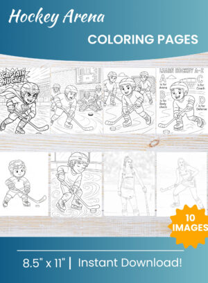 Hockey Coloring Pages