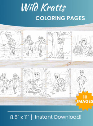 Wild Kratts coloring pages