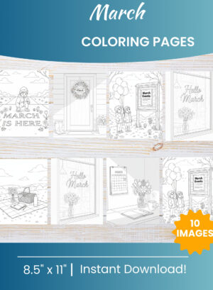 March Coloring Pages