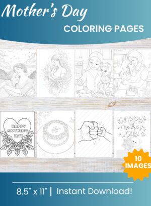 Mother's Day Coloring Pages