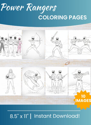 Power Ranger coloring pages