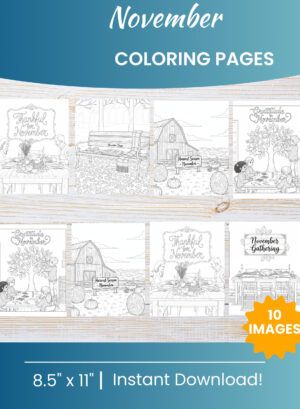 November Coloring Pages