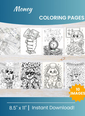Money Coloring Pages