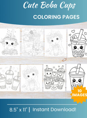 Boba Coloring Pages