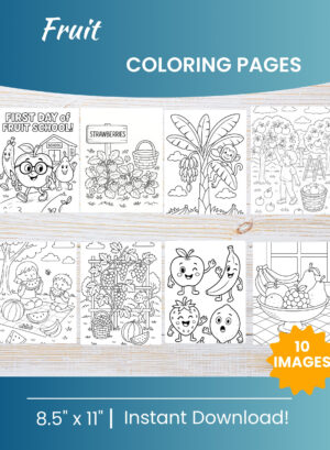 Fruit Coloring Pages