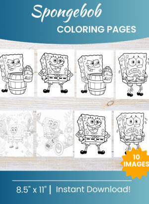 SpongeBob Coloring Pages