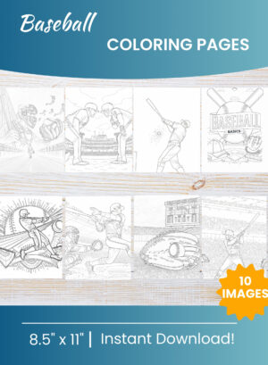 Baseball Coloring Pages