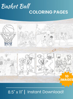 Basketball Coloring Pages