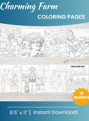 Farm Coloring Pages