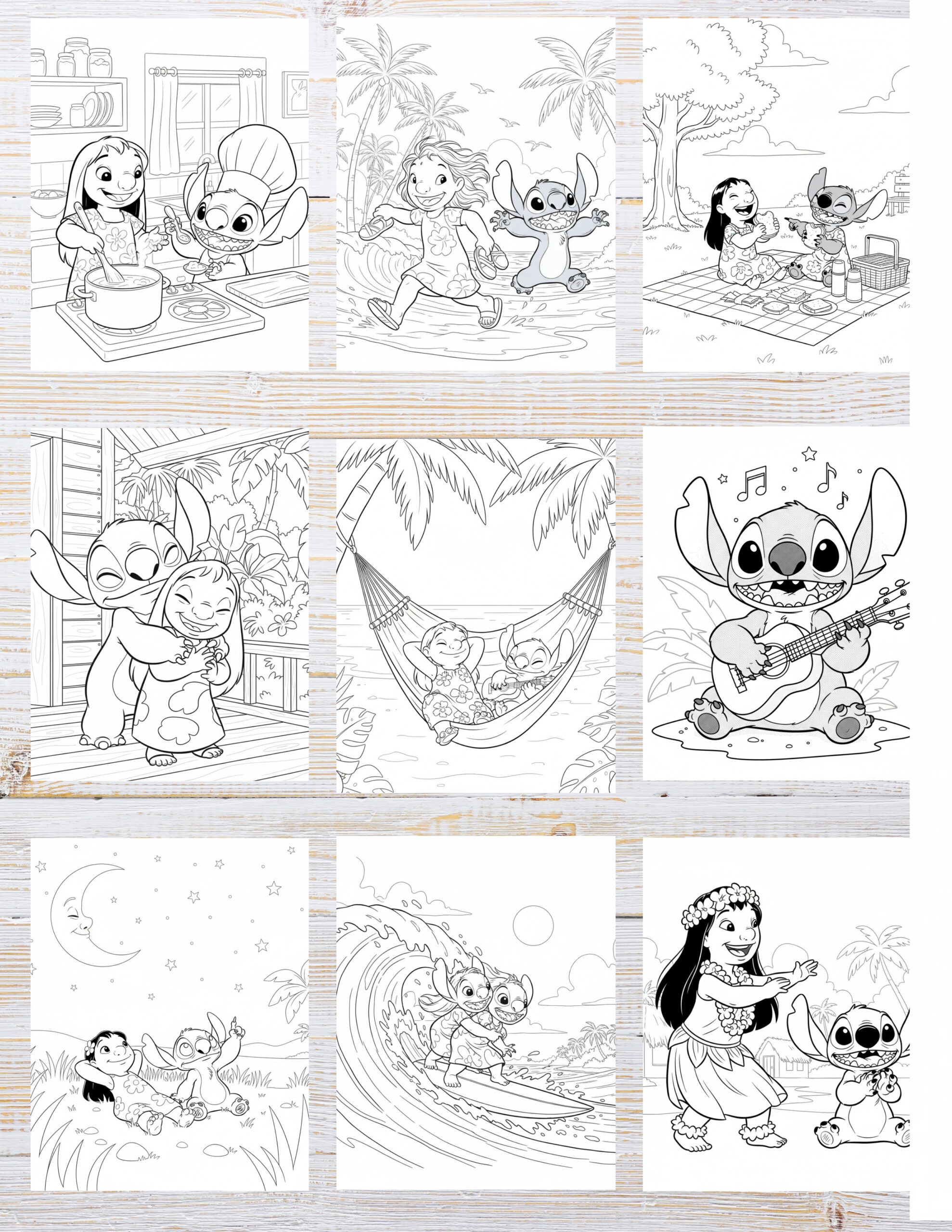 10 Printable Lilo and Stitch Coloring Pages for Kids | Free PDF Download 2 Fun Lilo and Stitch-themed coloring pages for kids’ creative play