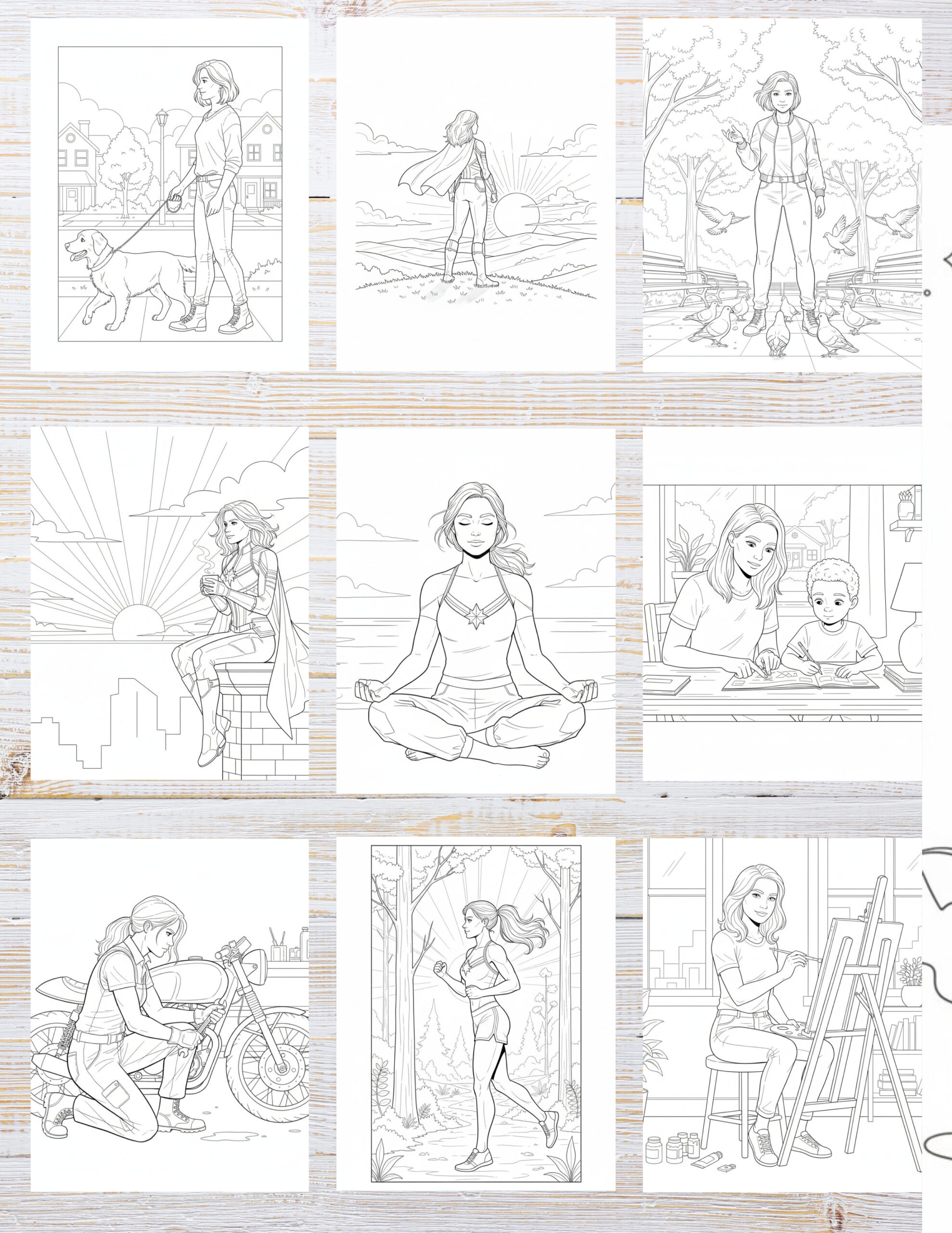 10 Printable Marvel Coloring Pages for Kids | Free PDF Download 2 Action-packed superhero coloring pages inspired by Marvel for kids’ creative play