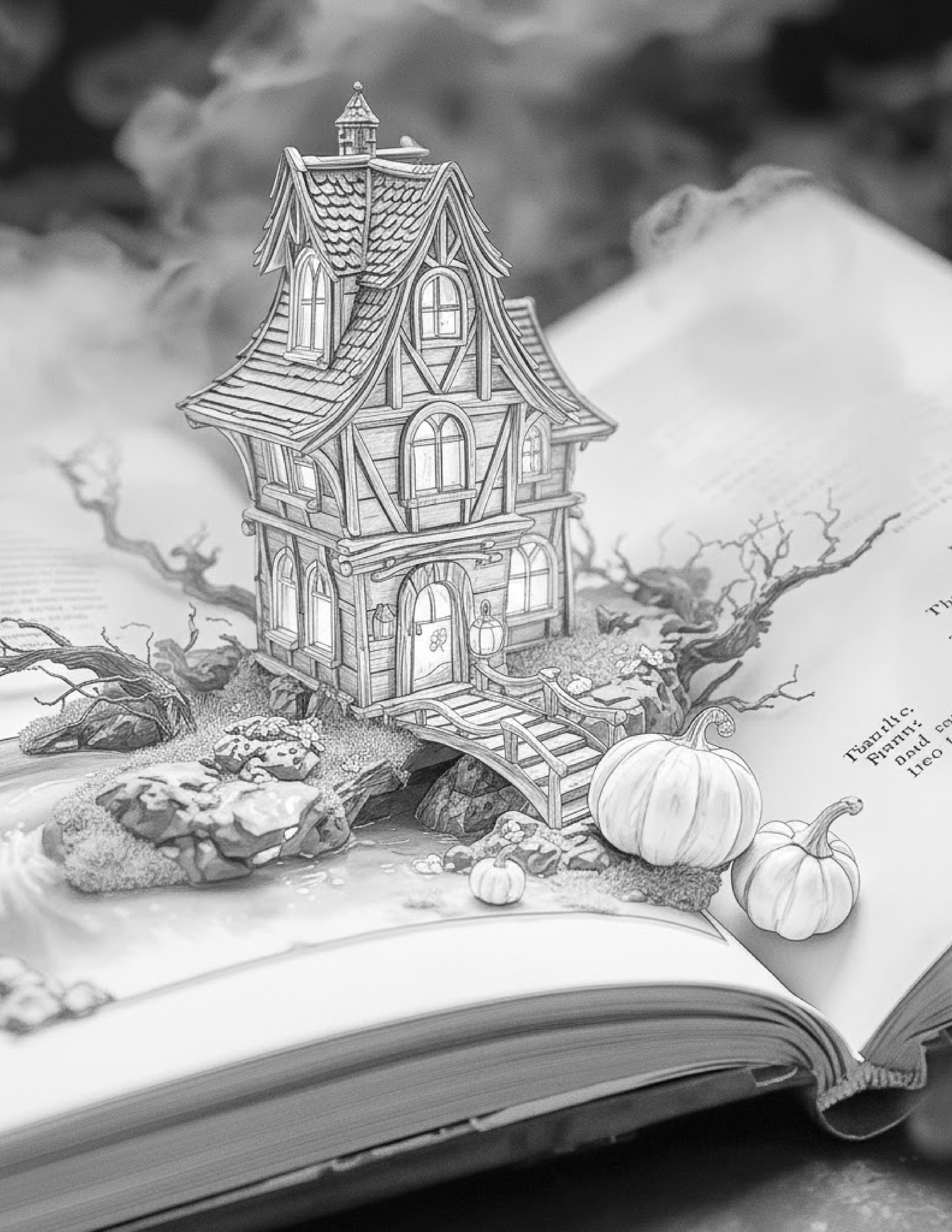 10 Free Printable Haunted House Coloring Pages for Kids | Instant PDF Download 13 10 Free Printable Haunted House Coloring Pages for Kids | Instant PDF Download - Image 13