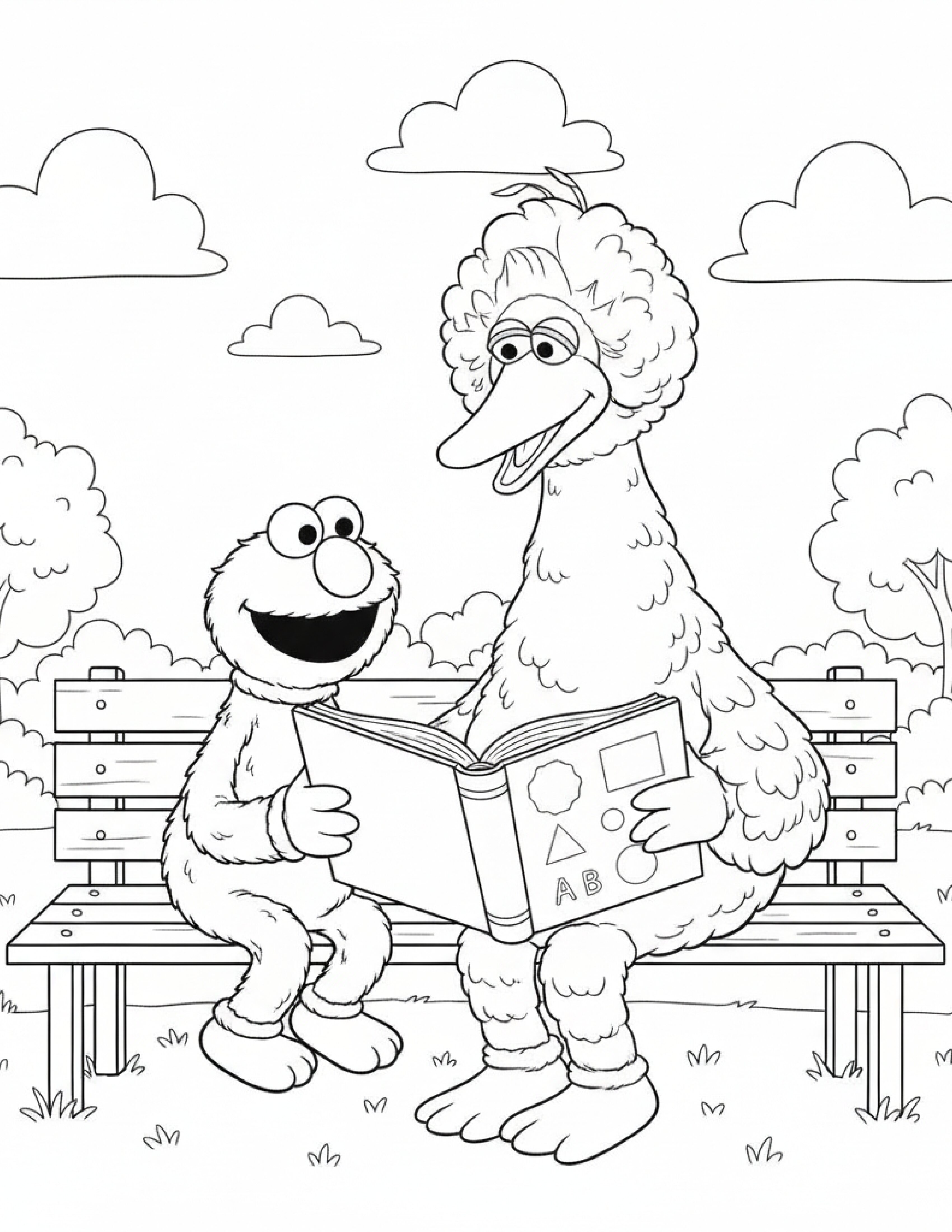 Free Printable Sesame Street coloring pages for kids | 10 PDF Download 13 Free Printable Sesame Street coloring pages for kids | 10 PDF Download - Image 13