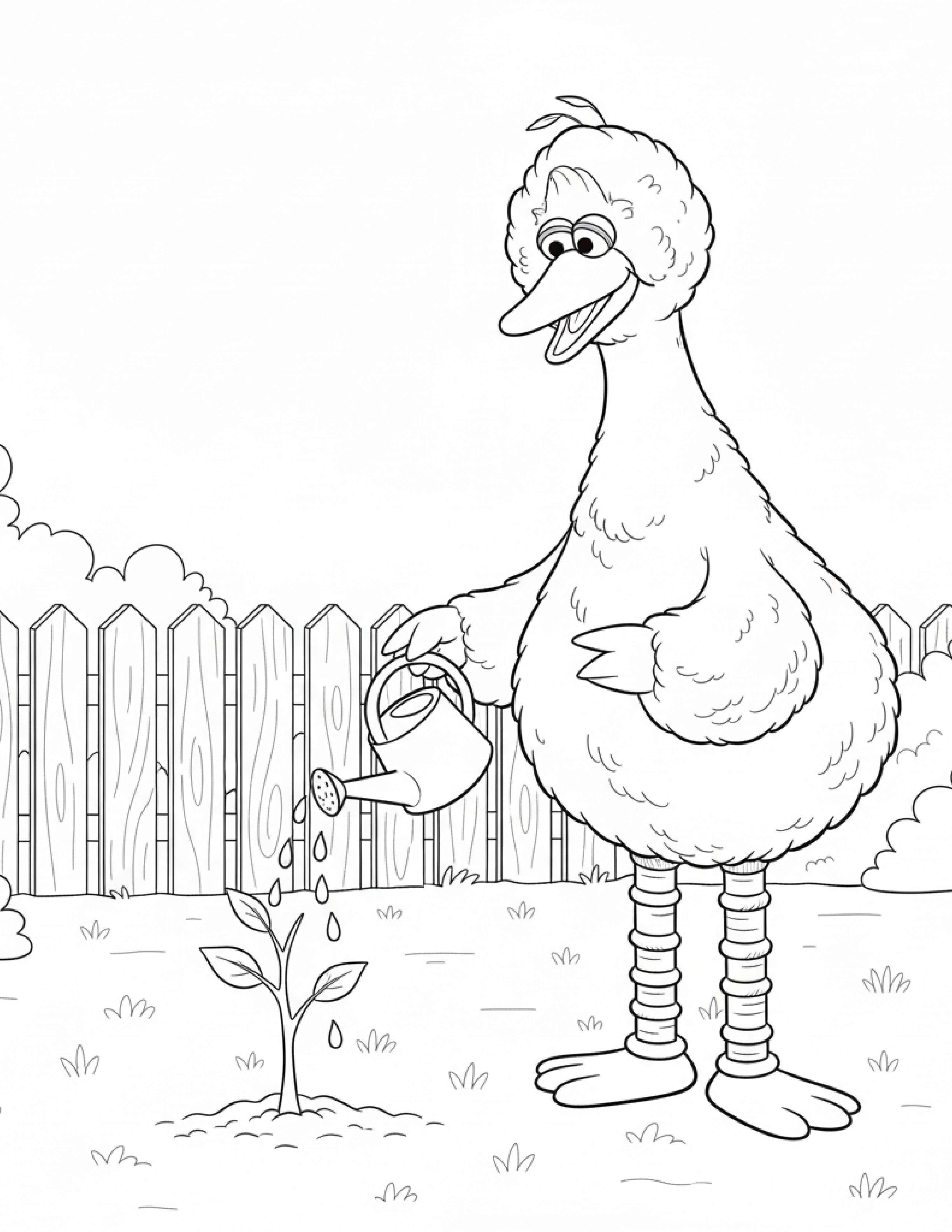 Free Printable Sesame Street coloring pages for kids | 10 PDF Download 10 Free Printable Sesame Street coloring pages for kids | 10 PDF Download - Image 10