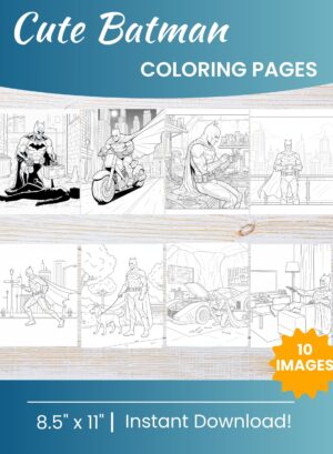 Batman Coloring Pages