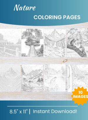 Nature Coloring Pages