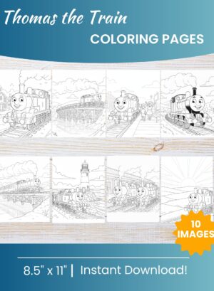 Thomas the Train coloring pages
