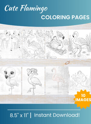 Flamingo Coloring Pages