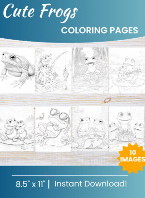 Frog Coloring Pages