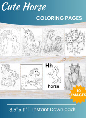 Horse Coloring Pages