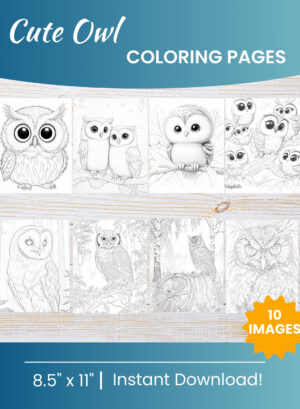 Owl Coloring Pages