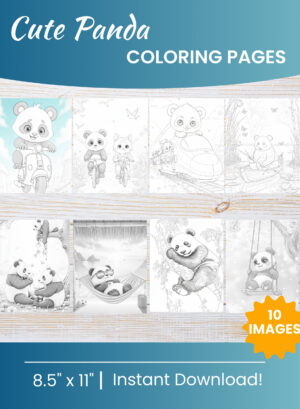 Panda Coloring Pages