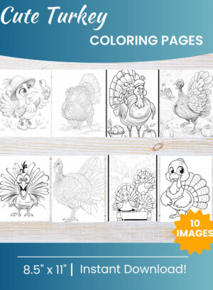 Turkey Coloring Pages