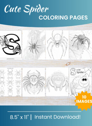 Spider Coloring Pages