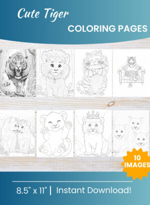 Tiger Coloring Pages