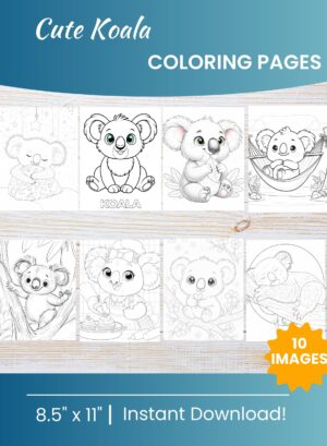 Koala Coloring Pages