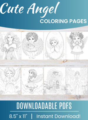Angel coloring pages