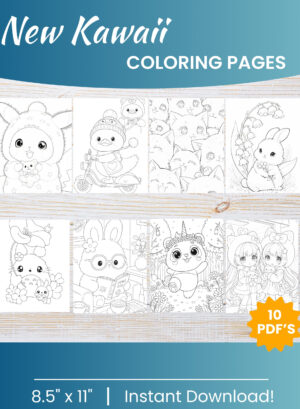 Kawaii Coloring Pages