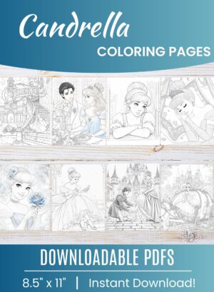 Cinderella coloring pages
