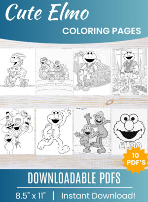 Elmo coloring pages