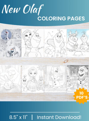 Olaf Coloring Pages