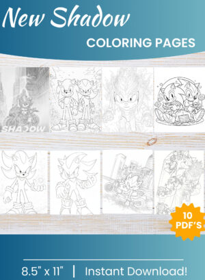 Shadow Coloring Pages