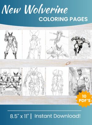Wolverine Coloring Pages