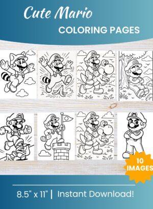 Mario Coloring Pages