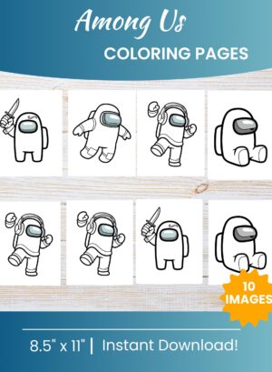 Among Us Coloring Pages