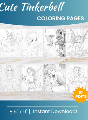 Tinkerbell Coloring Pages