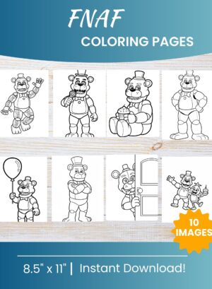 FNaF Coloring Pages