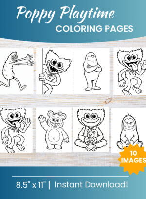 Poppy Playtime Coloring Pages