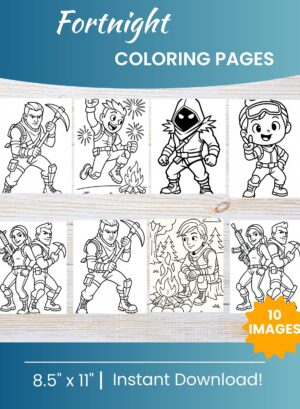 Fortnite Coloring Pages