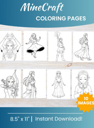 Zelda Coloring Pages