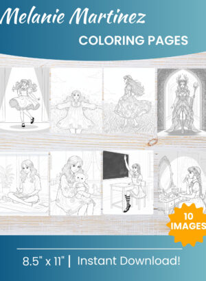 Melanie Martinez Coloring Pages