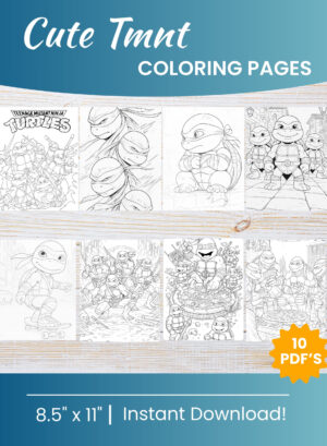 TMNT Coloring Pages