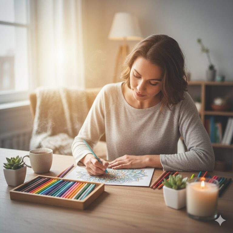 Free Adult Coloring Pages for Stress Relief