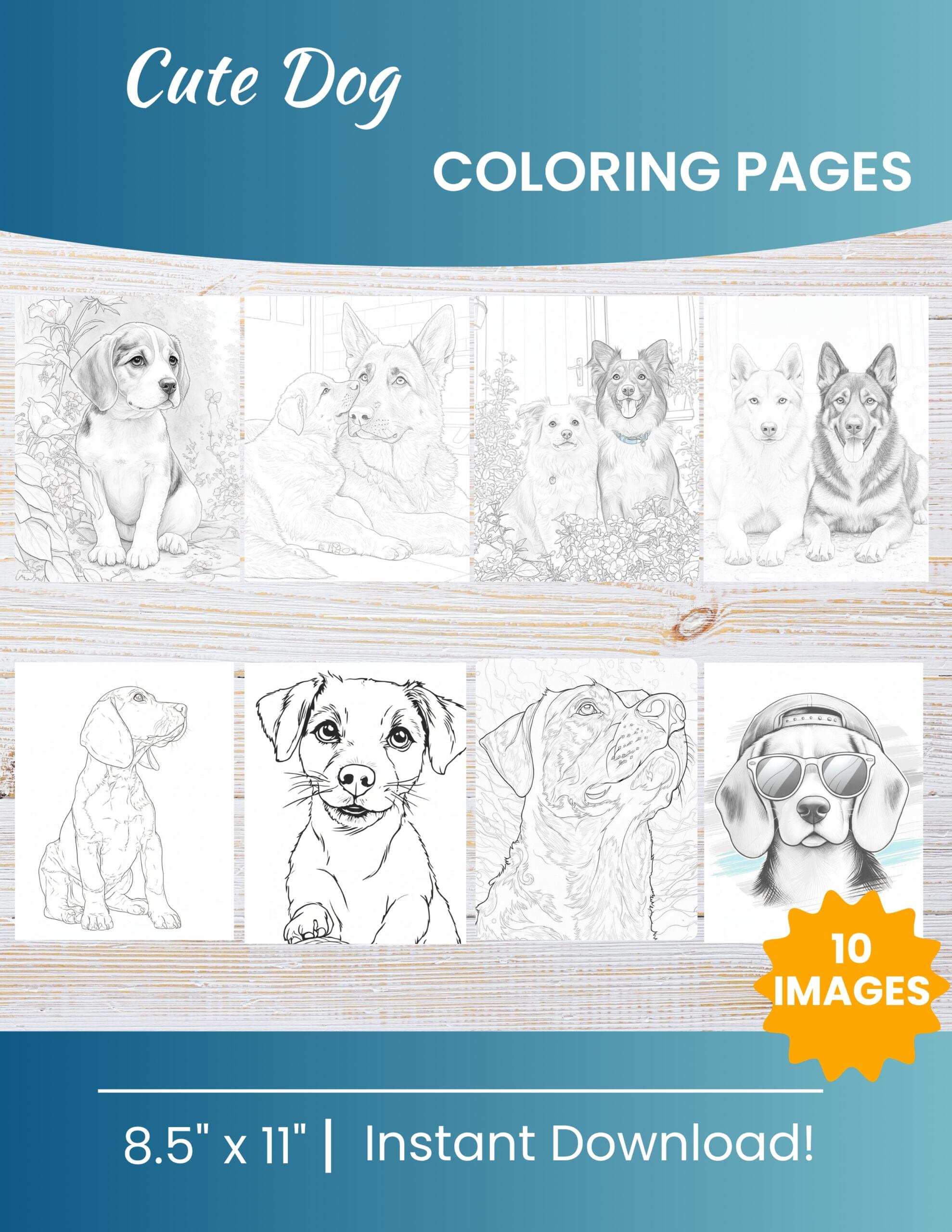 Dog Coloring Pages