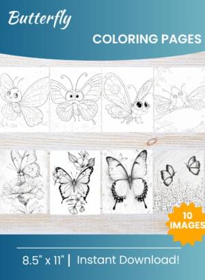 Butterfly Coloring pages